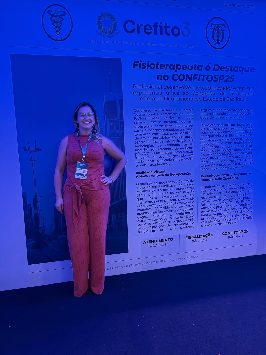 Elis no Congresso CREFITO